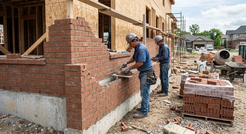 Brick Wall Installation in Fairfield County, CT