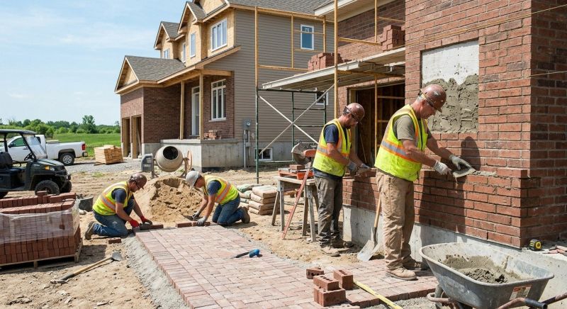 Brickwork Installation in Boston, MA