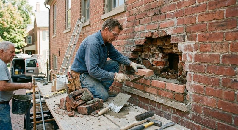 Brickwork Installation in Boston, MA