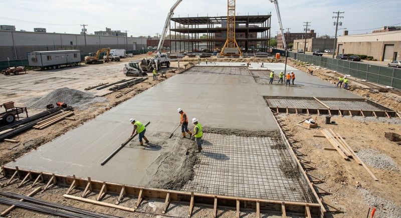 Commercial Slab Construction in Kalamazoo, MI