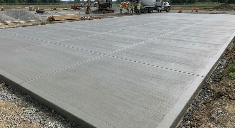 Commercial Slab Installation in Kalamazoo, MI