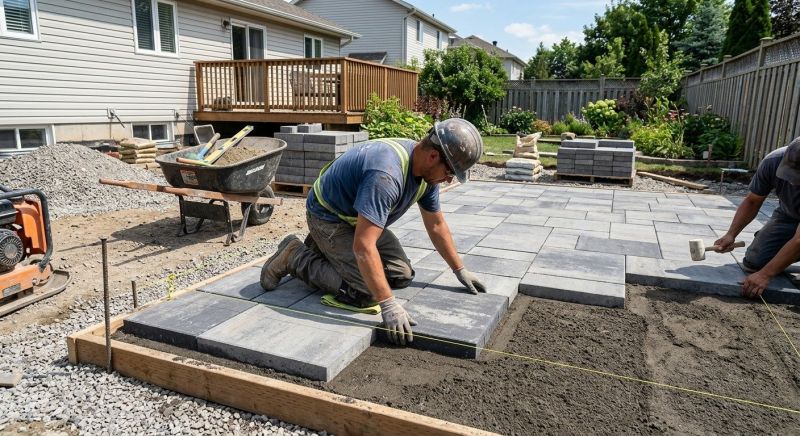 Porch Pavers Installation in Fairfield County, CT