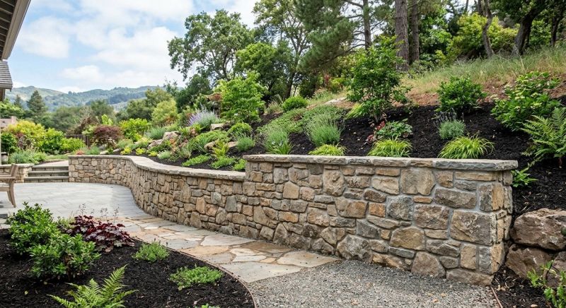 Stone Wall Replacement in Fairfield County, CT